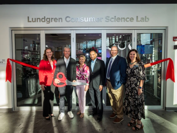 Grand Opening of the Lundgren Consumer Science Lab